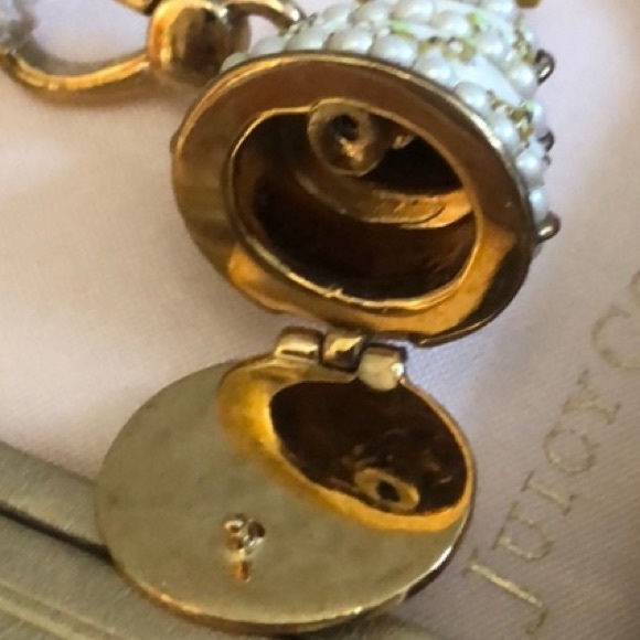 Juicy Couture WEDDING CAKE Charm Pearls Dove BRIDAL ANNIVERSARY - Picture 6 of 8